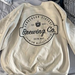 Oversized Halloween Crewneck Sweatshirt